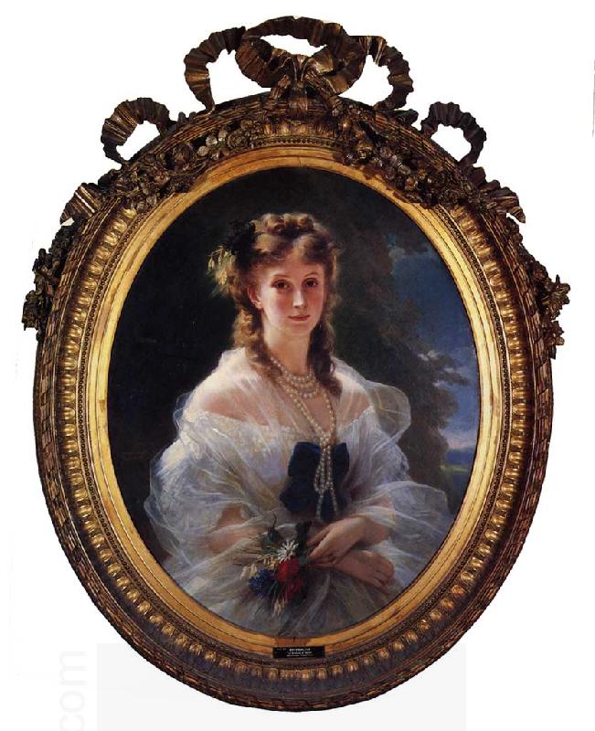 Franz Xaver Winterhalter Princess Sophie Troubetskoi, Duchess de Morny China oil painting art